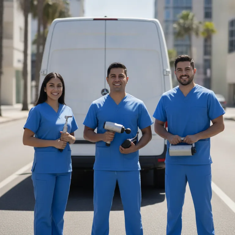 Quiroprático equipe em Araras